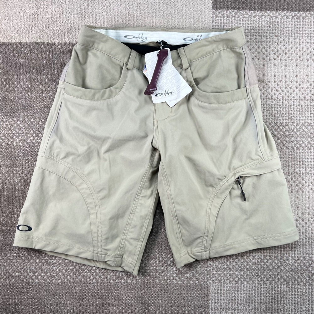 Oakley Men Trail Short New Khaki Size S MTB Mountain Bike Cycling 541037X